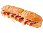 Багет ветчина